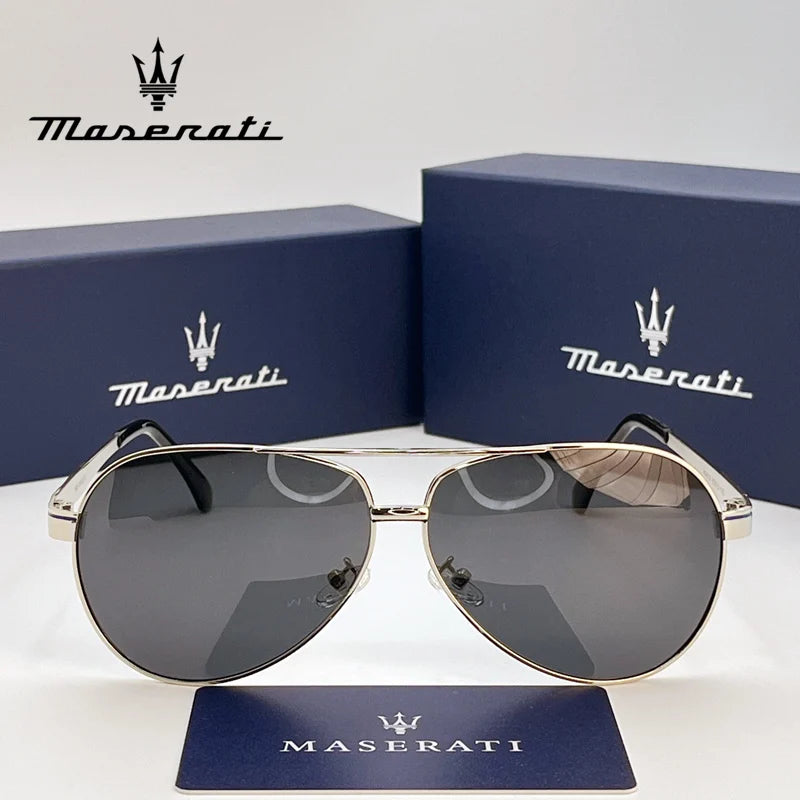 MASERATI Car High End UV400 Polarized Glasses For Grecale Levante Quattroporte Ghibli Mc20 Mcpura GT GranCabrio Drive Sunglasses