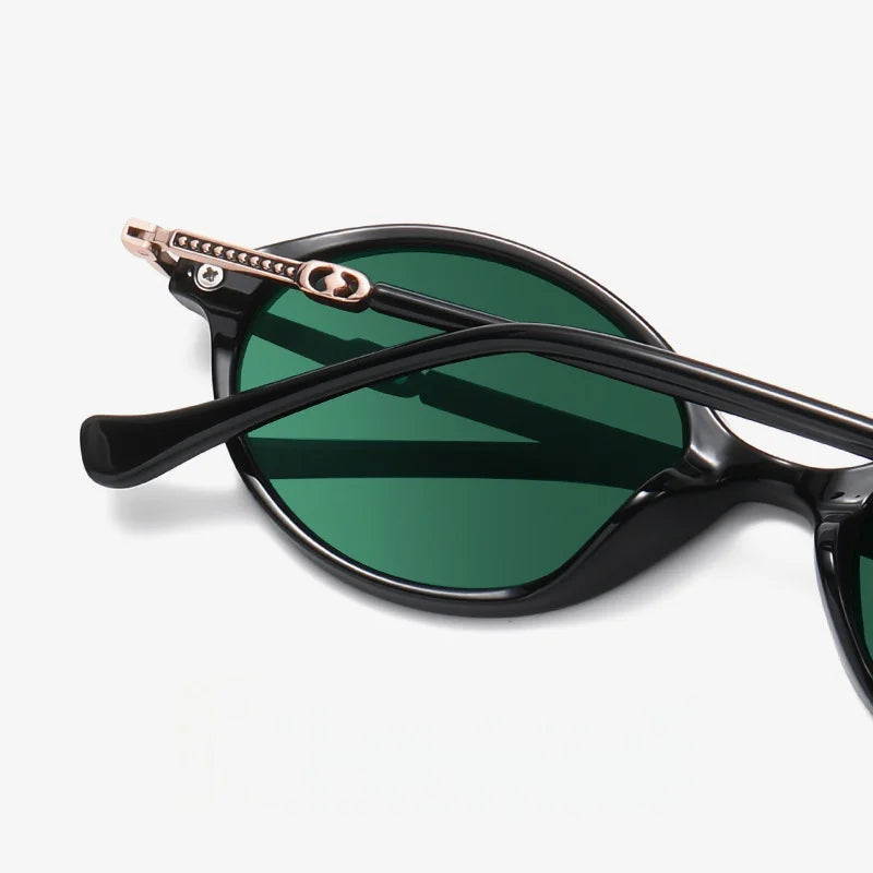 Lzabella 2026 Hot TR90 Retro Fashion Sunglasses Oval Delicate Elegant Polarized Glasses For Women UV400 Outdoor Driving Eyewear